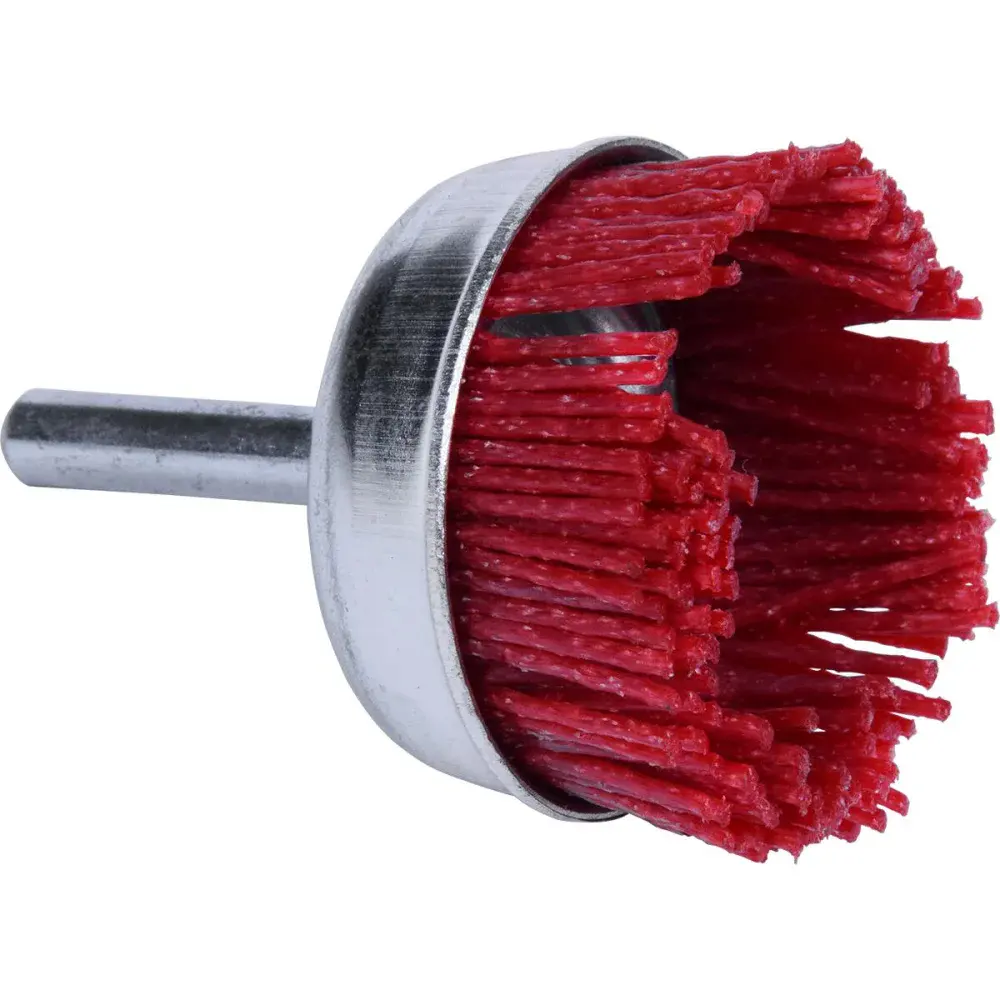 Escova copo nylon 2 com haste Worker — fotografia 3