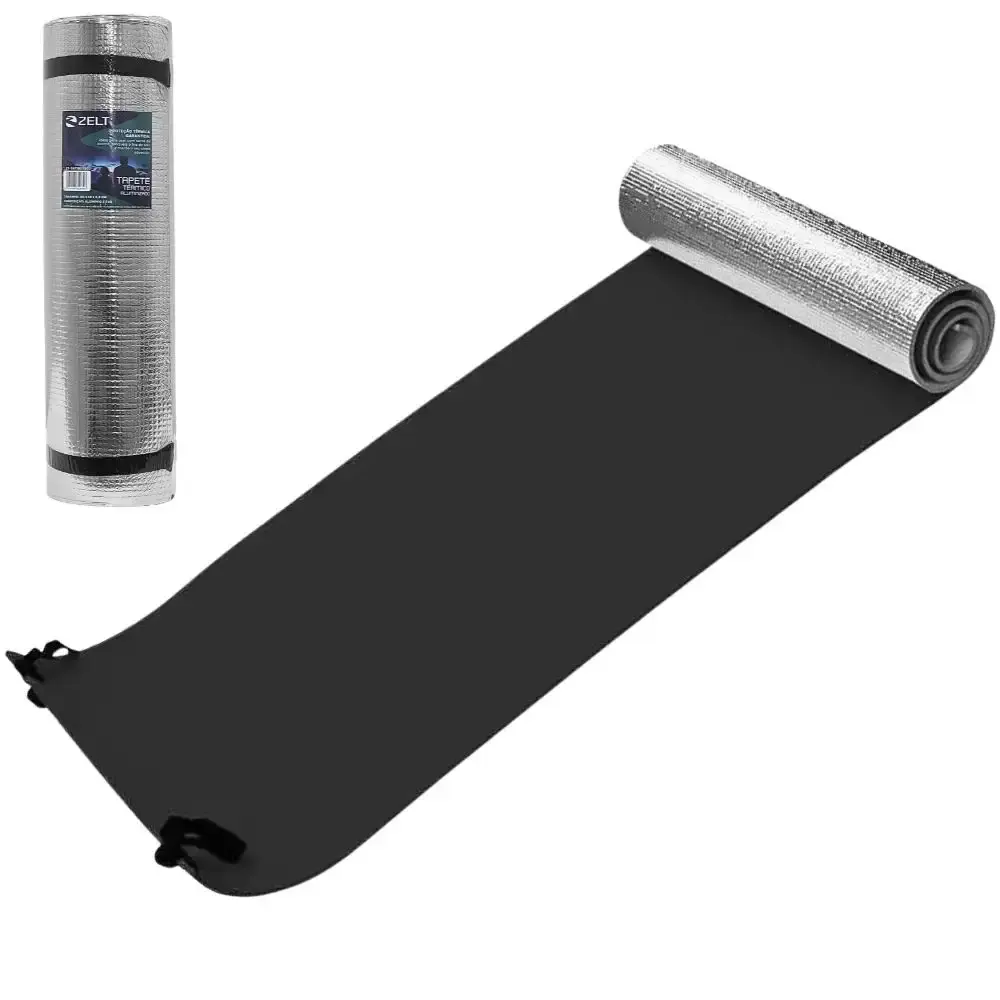 Tapete Isolante Térmico Aluminizado Solteiro em EVA 1,80 × 50 × 0,8 cm ZELT