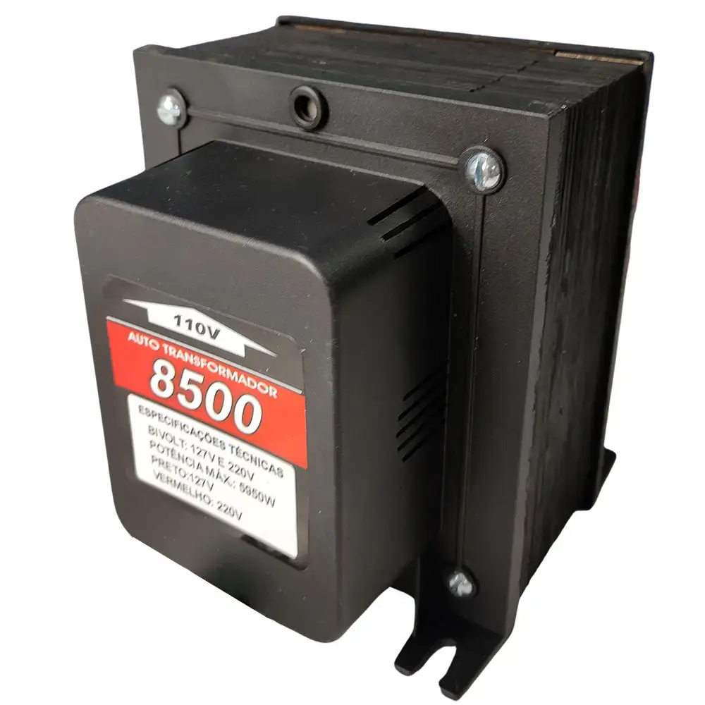 Transformador de voltagem 5950W bivolt EVAT8500 Evald