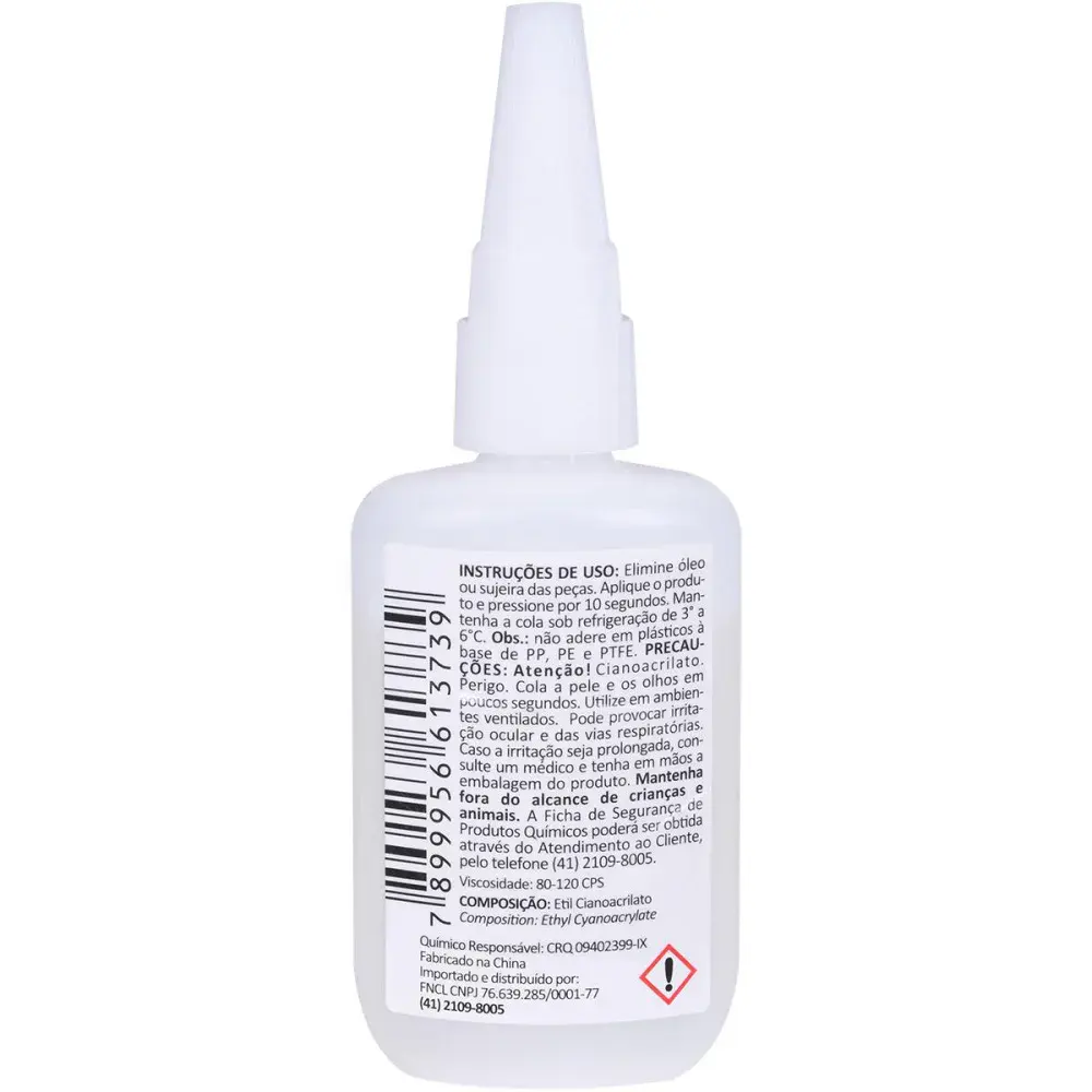 Adesivo instantâneo bico anti entupimento 50G Kala — fotografia 2