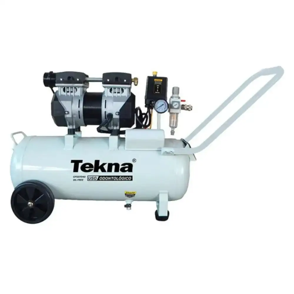 Compressor odontológico 6.4 PES CPSD7040/35L 116PSI silencioso 220V 1012106 Tekna