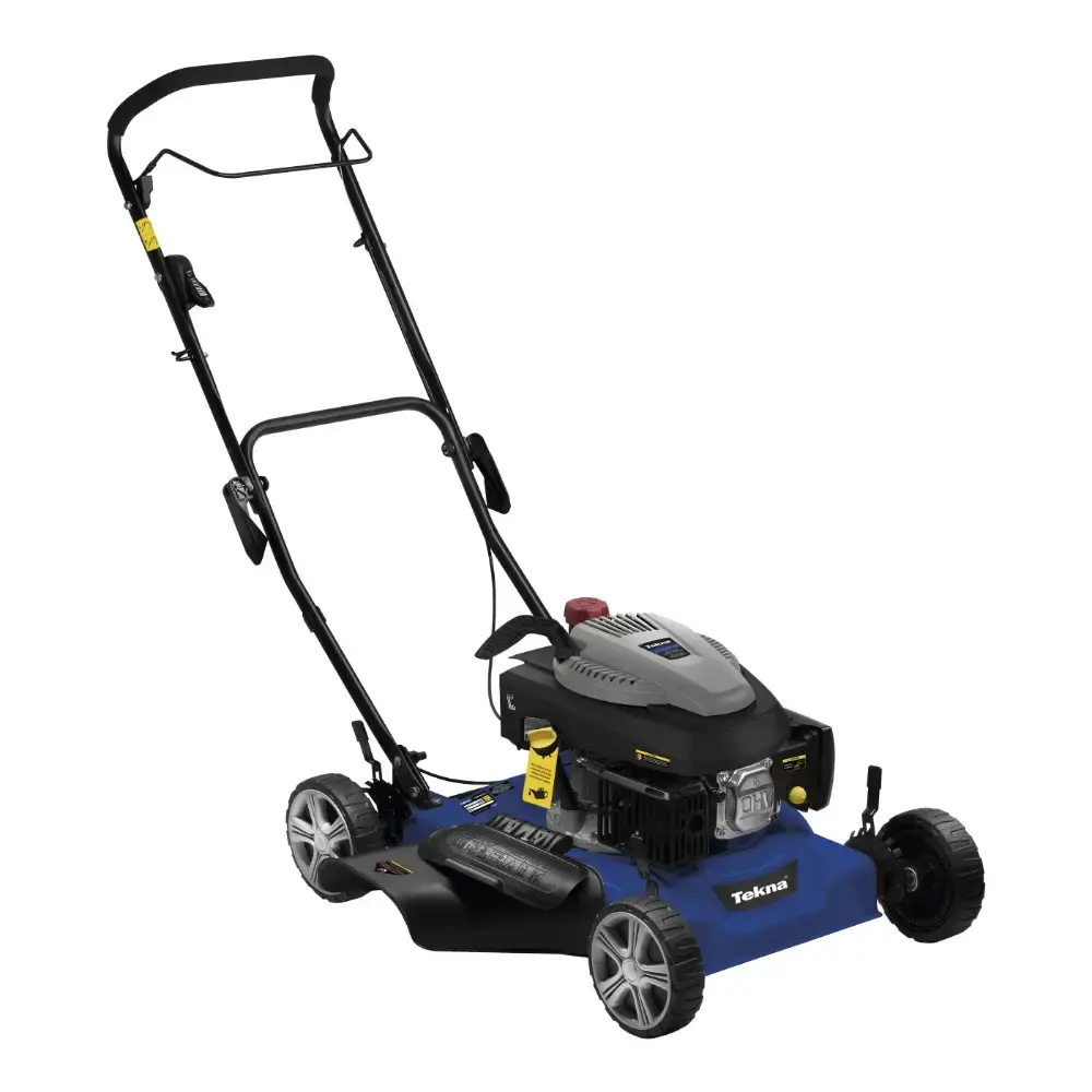 Cortador de grama à gasolina 6HP 4T saída lateral T500G60LN Tekna — fotografia de referência
