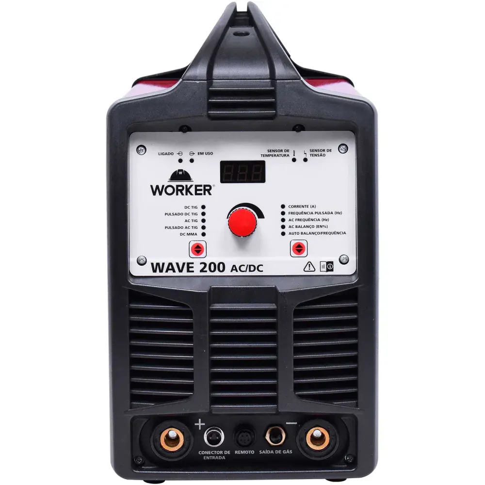 Inversora para solda wave ac/dc 200A bivolt Worker — fotografia 3