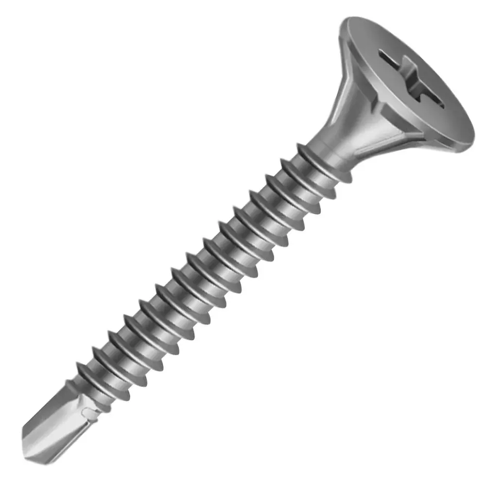 Parafuso osb auto atarraxante p. broca ac 4,2X32 Ciser 1000 pçs — fotografia de referência
