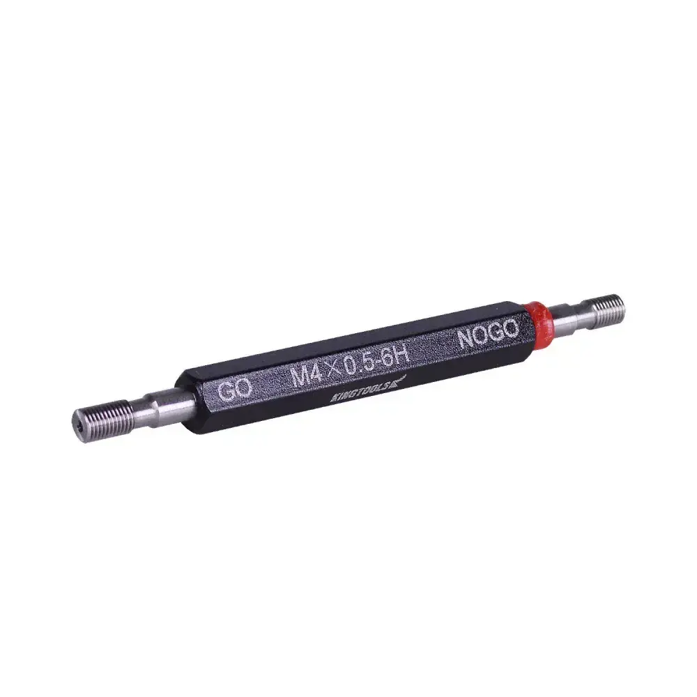 Calibrador tampão de rosca passa não passa M4X0,5 kingtools King Tools — fotografia 7