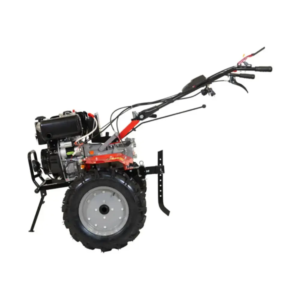 Motocultivador a diesel 13HP 456CC com partida elétrica Toyama — fotografia 4