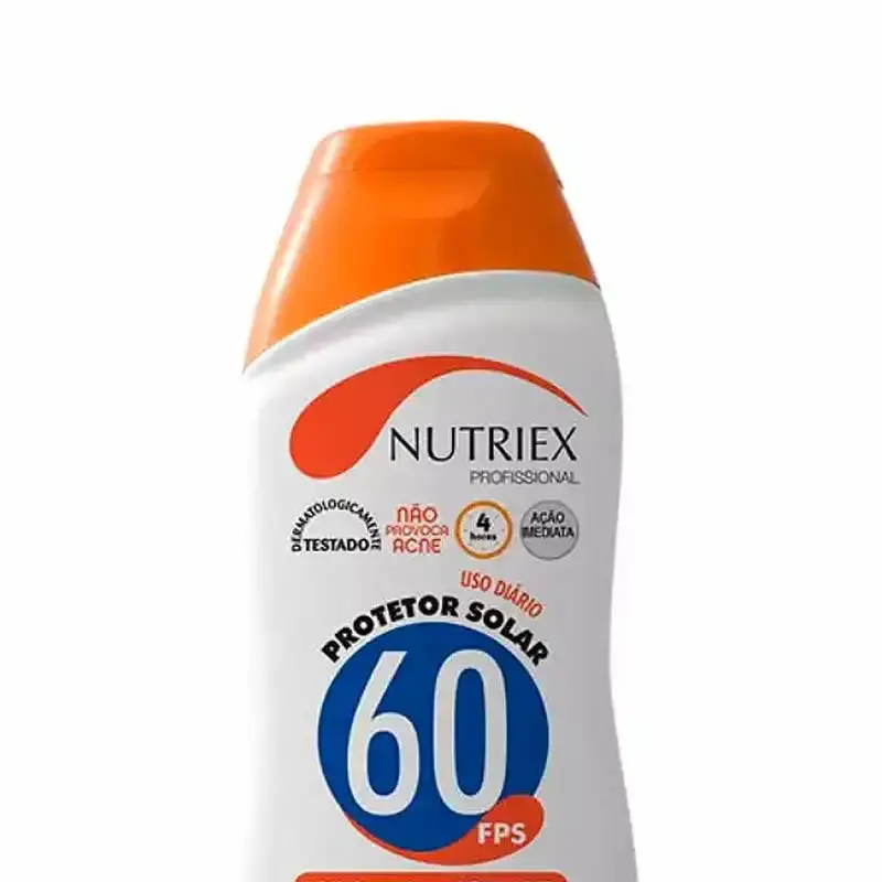 Protetor solar FPS 60 120ML bisnaga com 2 unidades Nutriex — fotografia 3