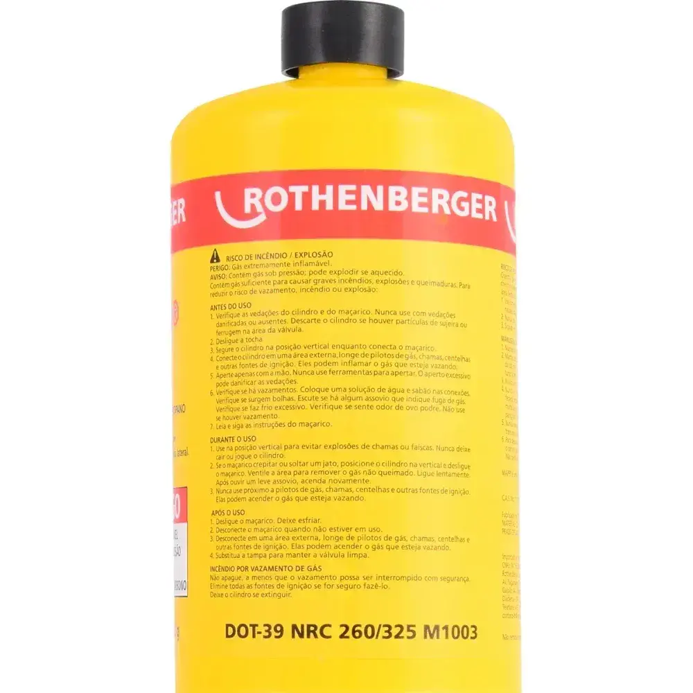 Cartucho de gás mapp pro turbo 400G Rothenberger — fotografia 5