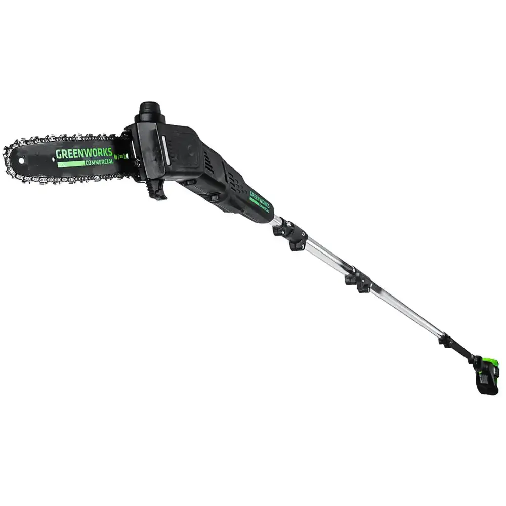 Podador de altura 82V tubo bipartido 10POL 900W 1407202 Greenworks — fotografia 6