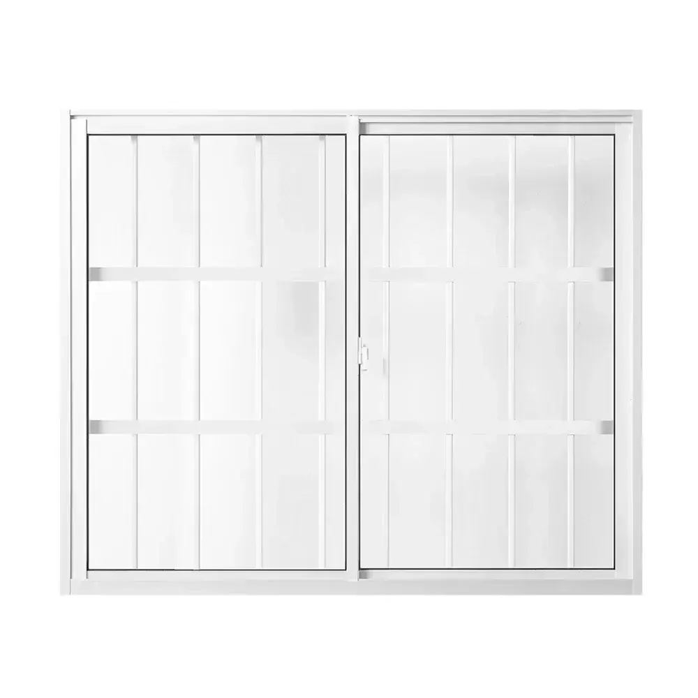 Janela de alumínio 2 folhas 100X120MM Aluvid — fotografia 3