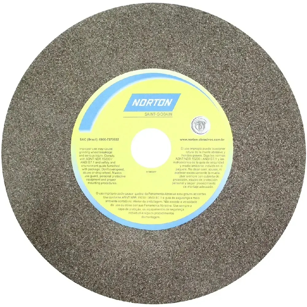 Rebolo reto uso geral A60 12 x 2 POL Norton