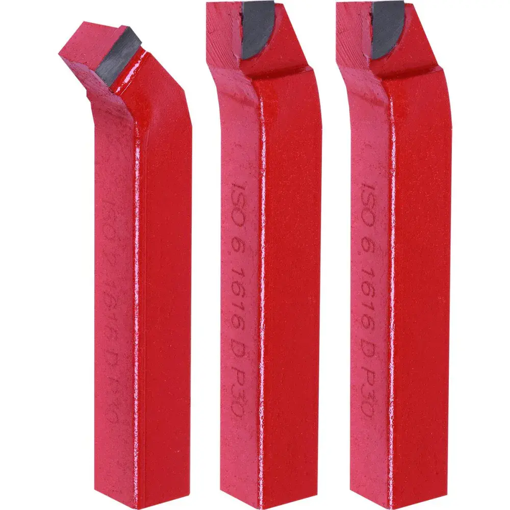 Jogo de bedame para torno 16X16MM com 10 peç Bumafer — fotografia 3
