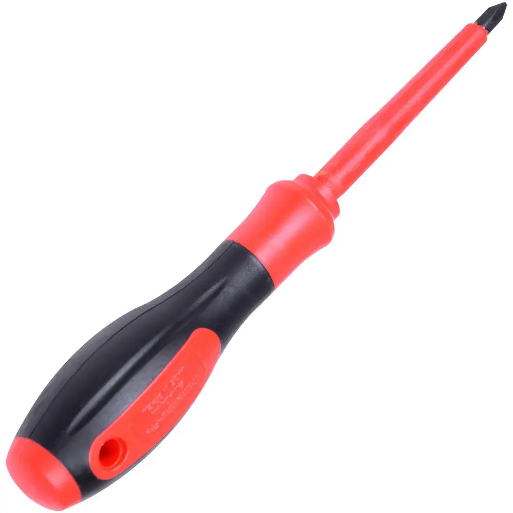 Chave de fenda isolada iec 60900 ponta cruzada 6X100 mm 1/4X4 Tramontina 44316030 — fotografia 3