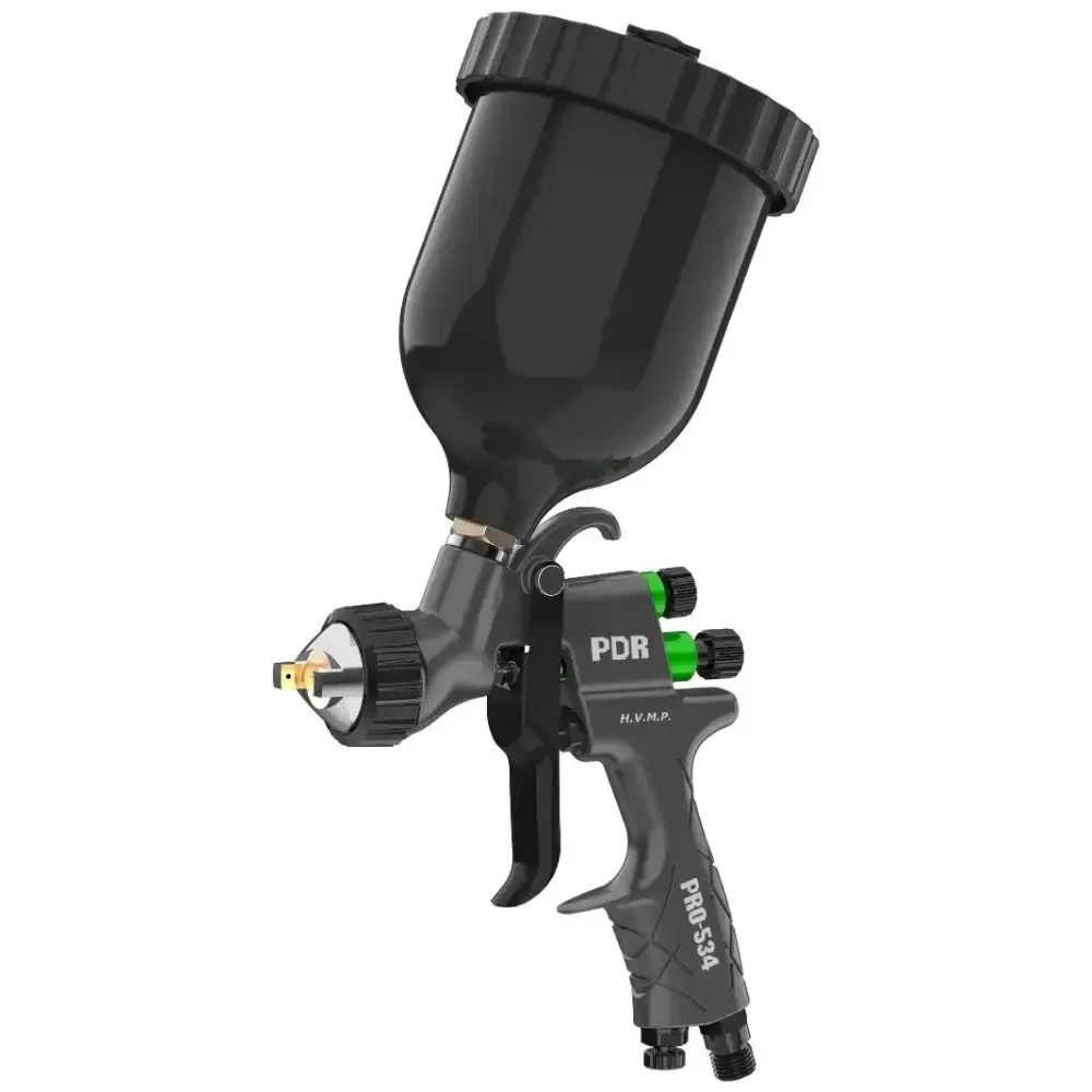 Pistola de pintura copo preto 600ML PRO-534P Ldr2