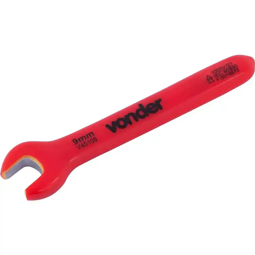 Chave fixa 09MM isolada IEC60900 Vonder — fotografia de referência