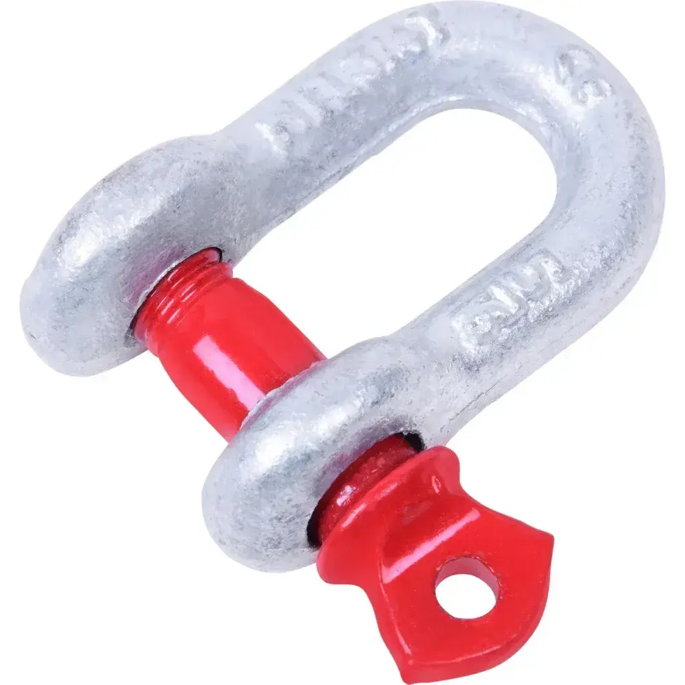 Manilha reta galvanizada a fogo 5/16 x 3/8 worker Acerosid — fotografia 5