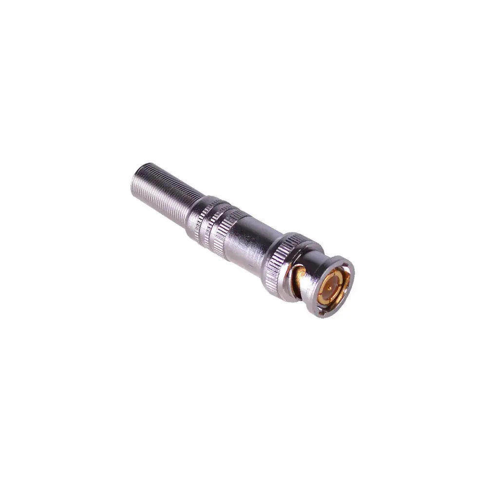 Conector bnc para cabo coaxial união parafusado Segurimax — fotografia 5