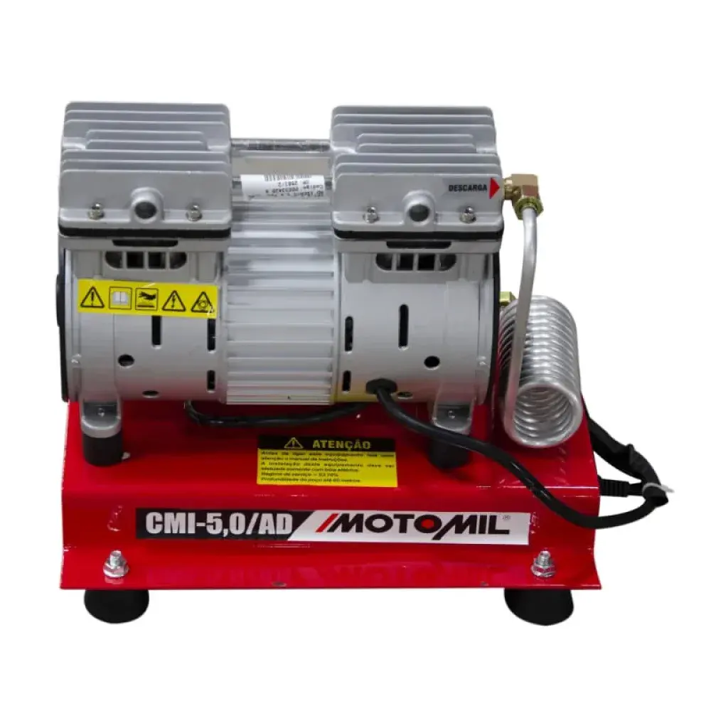 Motocompressor ar direto isento de óleo CMI-5,0 127V MotoMil