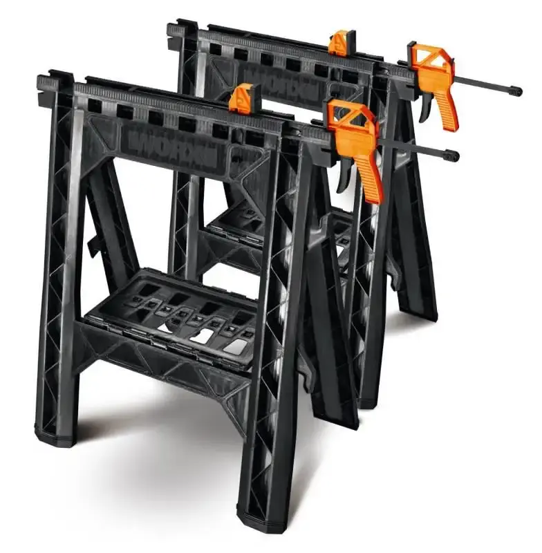 Bancada cavalete multiuso sawhorse WX065 Worx — fotografia 5