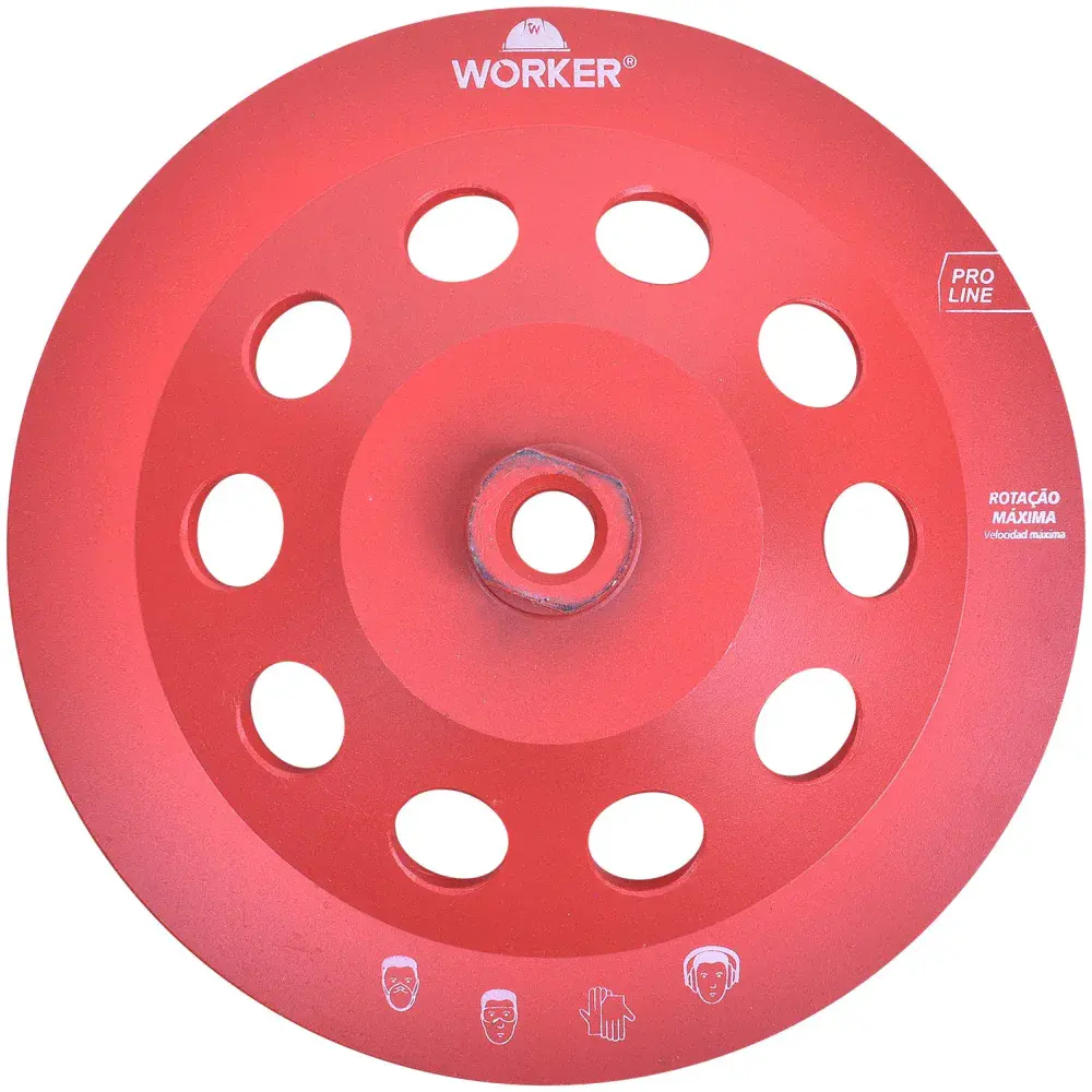 Rebolo diamantado 180MM x 20MM Worker — fotografia 4