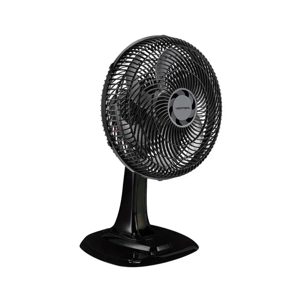 Ventilador de mesa turbo premium 30CM preto 220V Ventisol — fotografia 2