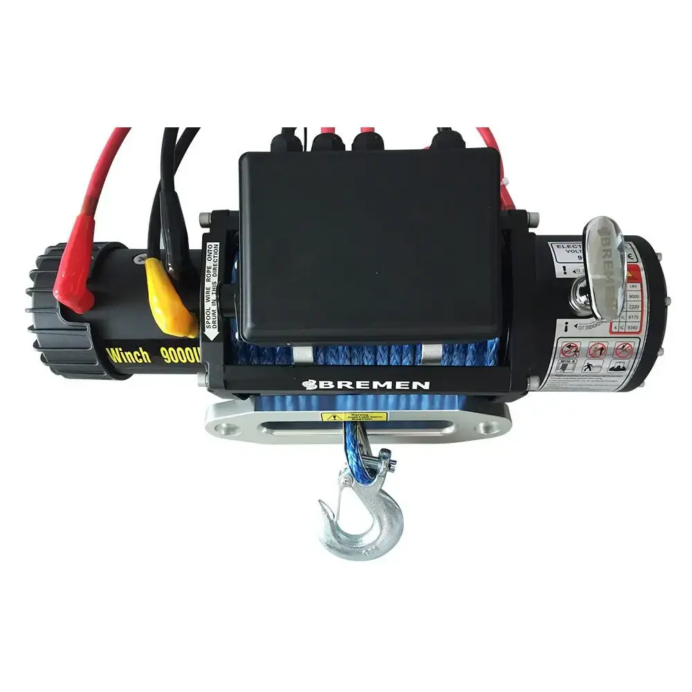 Guincho elétrico 12V 4080KG com cabo 26 metros 8777 Bremen — fotografia 3