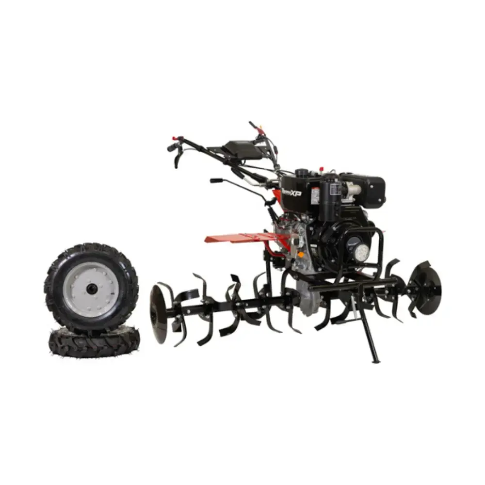 Motocultivador a diesel 13HP 456CC com partida elétrica Toyama — fotografia 3