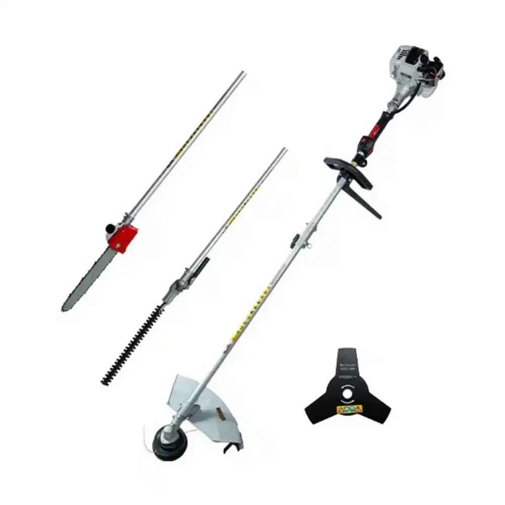 Roçadeira à gasolina multifuncional 1 hp 25,4 cc 2T Toyama — fotografia de referência