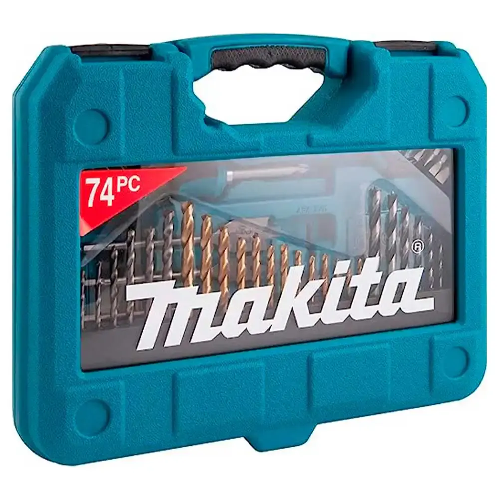 Estojo de ferramentas e brocas com 74 peças P-90336 Makita — fotografia 3