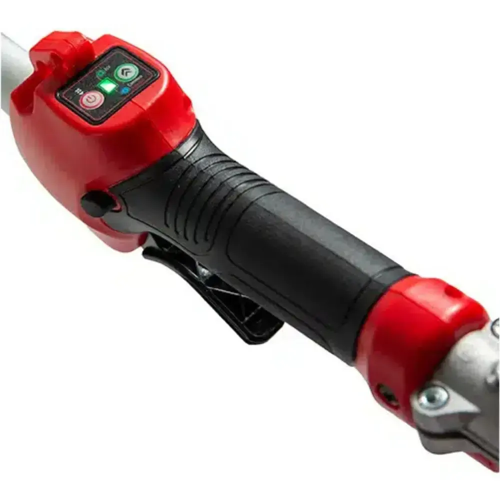 Roçadeira lateral multifuncional 58V 700W com bateria e carregador Toyama — fotografia 3