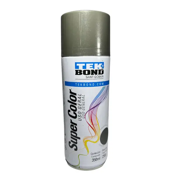 Tinta spray uso geral grafite 350ML Tekbond — fotografia 3