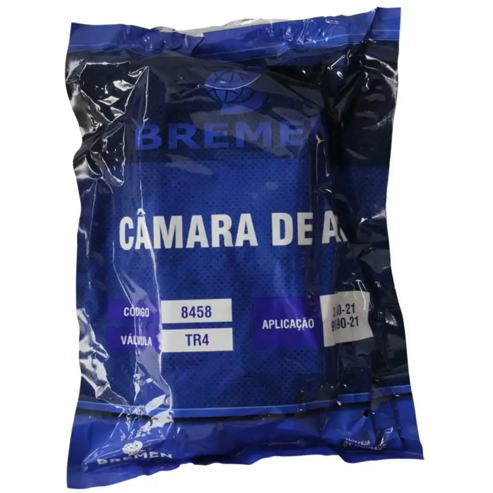 Câmara de ar pneu aro 21 para moto trilha Bremen — fotografia 3