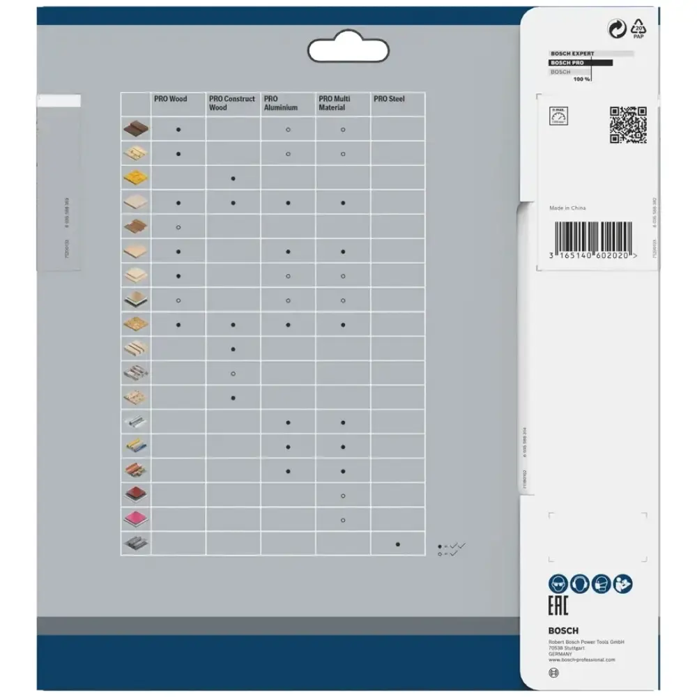 Disco de Serra Circular Multimaterial 210 x 25 MM 60 Dentes BOSCH — fotografia 4
