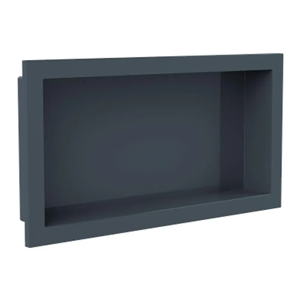 Nicho de banheiro para embutir cinza chumbo 30X60CM Arquitech
