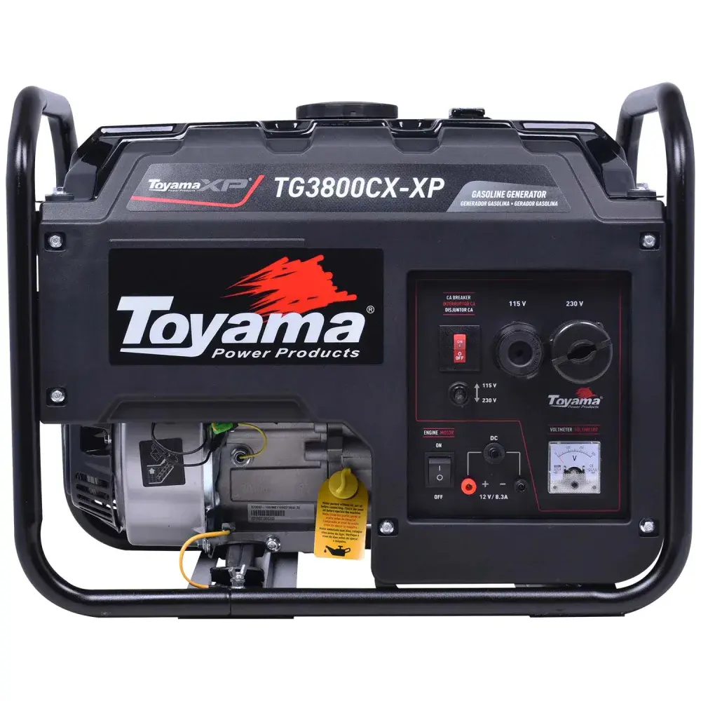 Gerador a gasolina 3.1 kva TG3800CX Toyama — fotografia 9