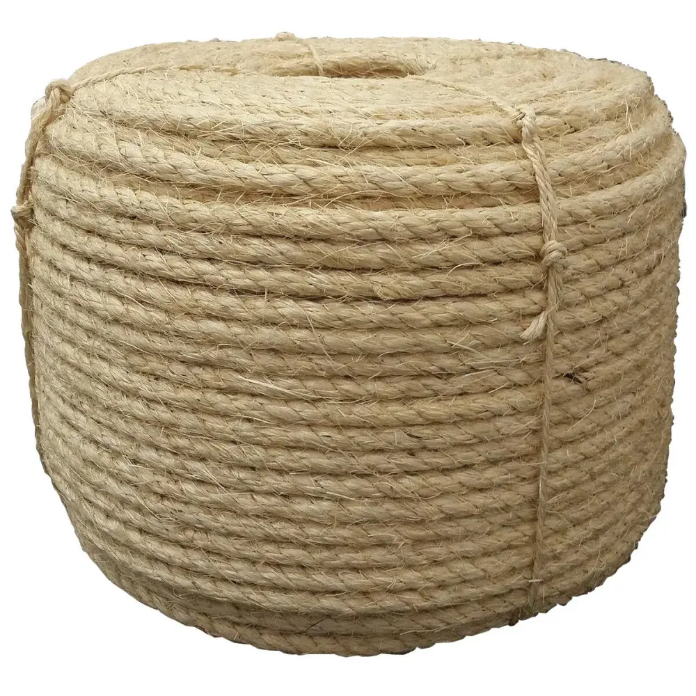 Corda torcida sisal 16MM rolo 220 metros Collins
