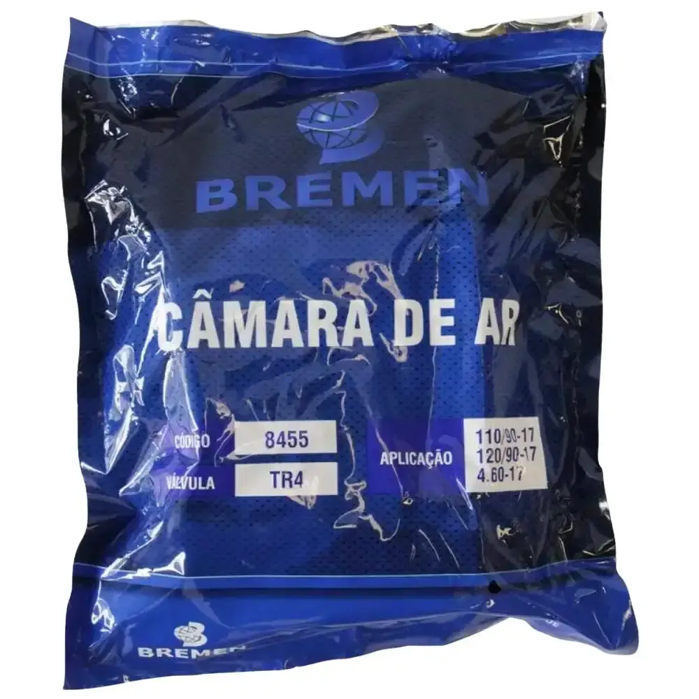 Kit 2 câmaras de ar para pneu aro 17 para moto falcon e XT600 Bremen — fotografia 4