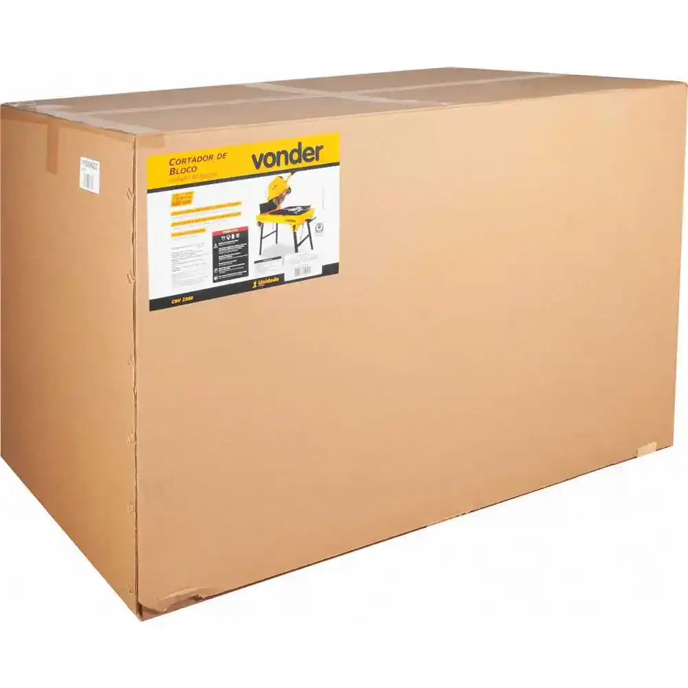 Cortador de blocos 2300W 3550RPM 220V CBV 2300 6891230220 Vonder — fotografia 4