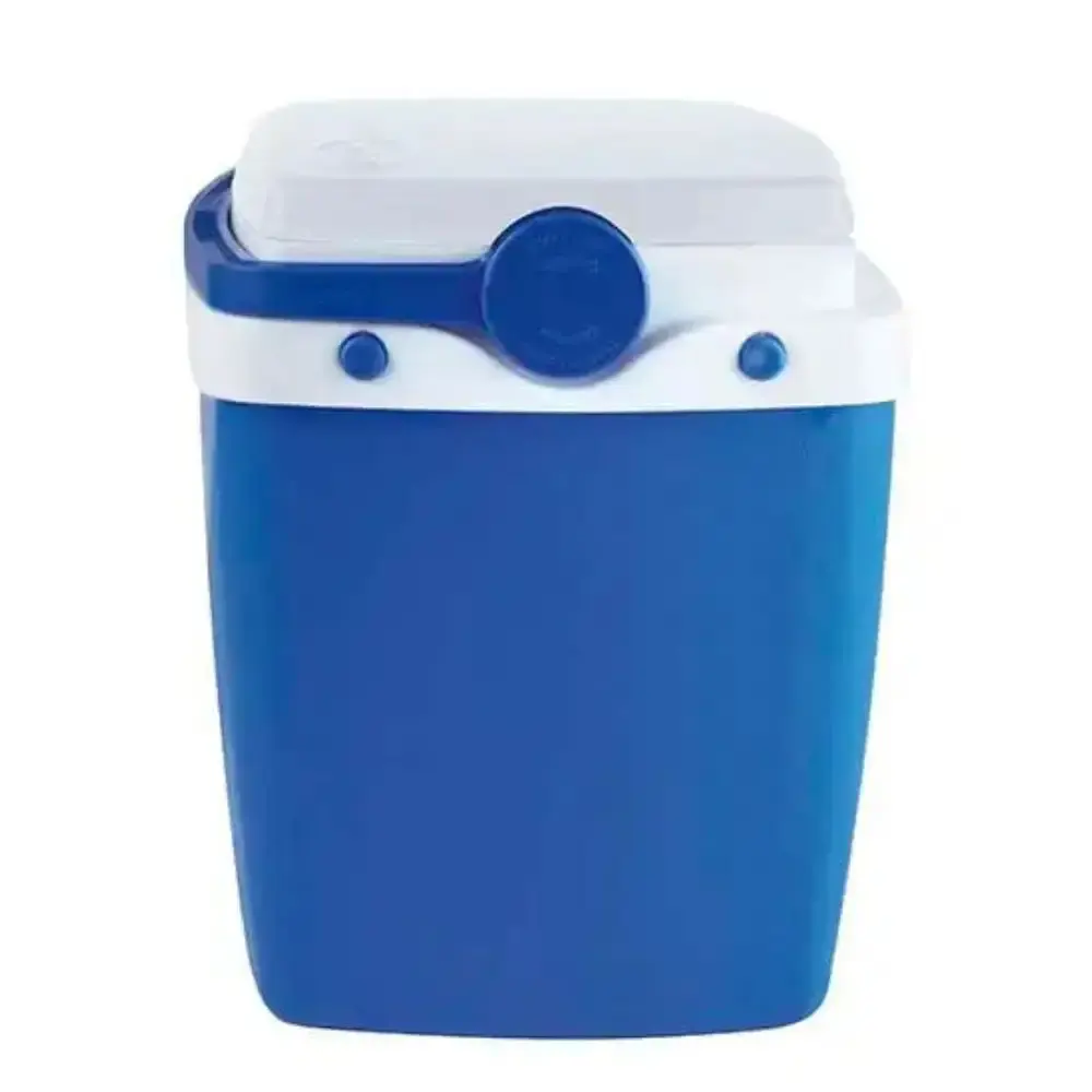 Caixa térmica azul 6L e copo térmico 360ML Mor — fotografia 5