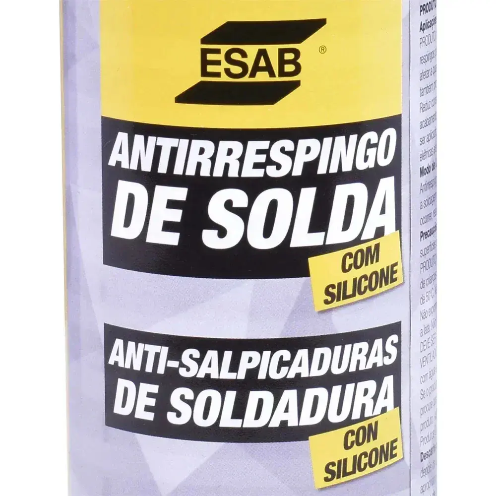 Anti respingos de solda com silicone 400 ml Esab — fotografia 10