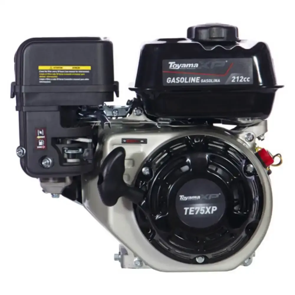 Motor Gasolina 7.5HP 4 Tempos COM Part. Manual motocultivador TE75-XP 004-014 TOYAMA — fotografia 2