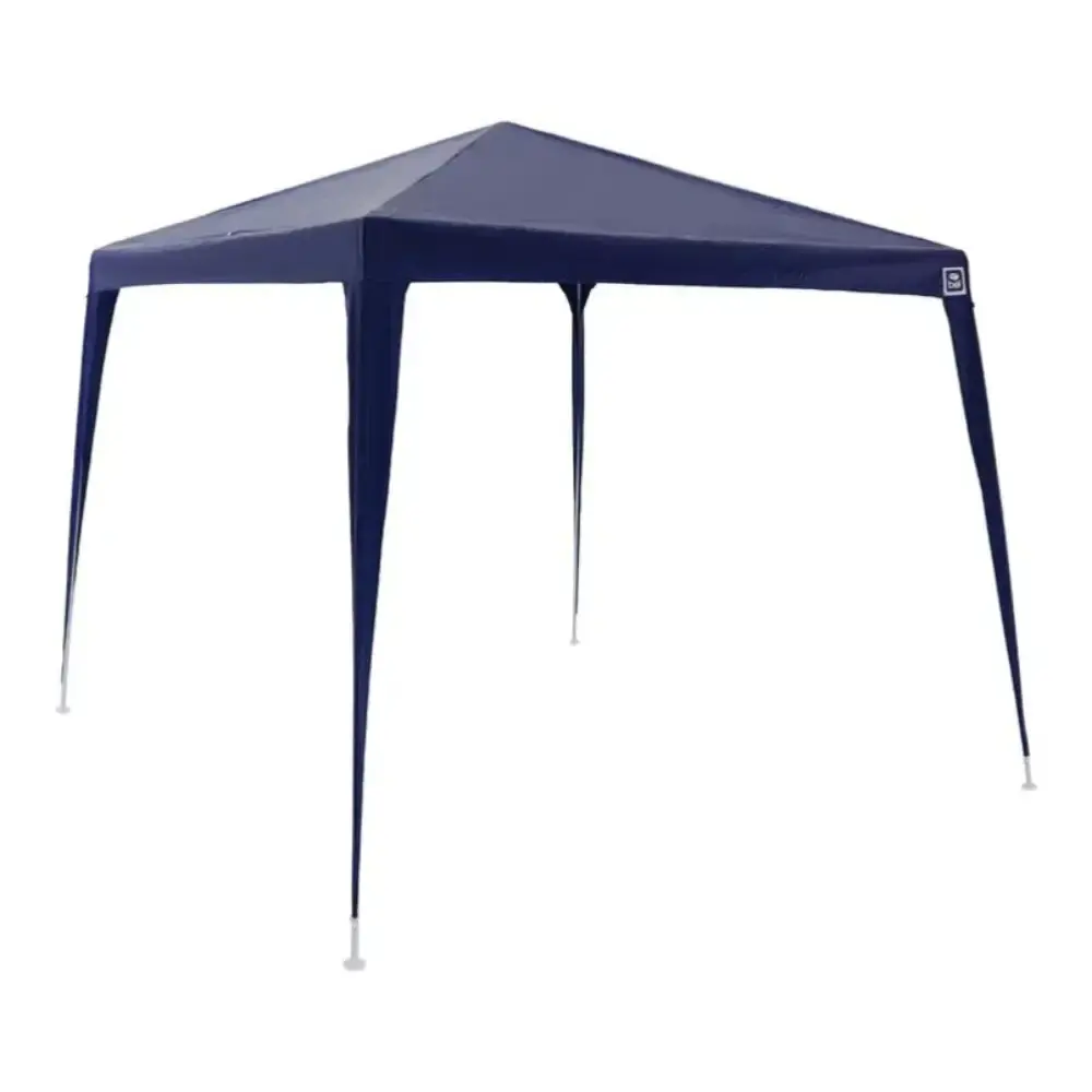 Tenda gazebo azul em polietileno 3 x 3 metros desmontável 301202 BEL