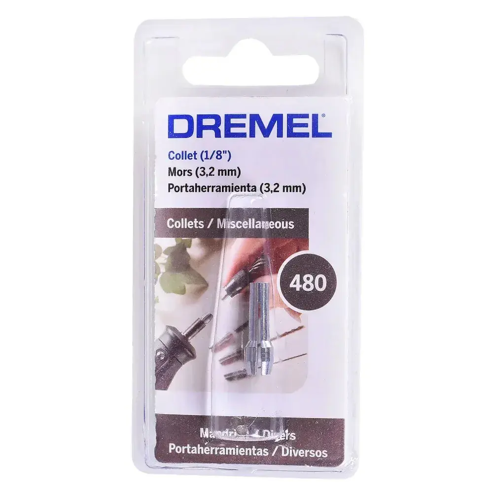 Pinça 3,2 mm 1/8 480 Dremel — fotografia 10
