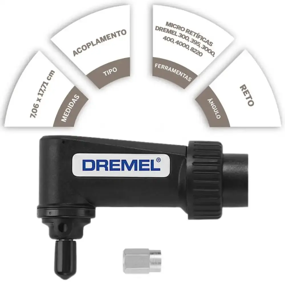 Acoplamento para retífica 575 Dremel — fotografia 4