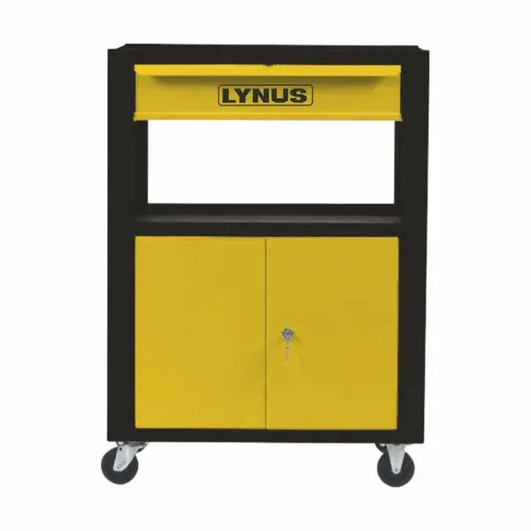 Carrinho de ferramenta C/ Prateleiras Gaveta e Porta CFL-602 - Lynus