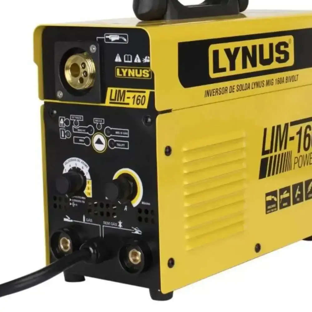 Solda multiprocessos mig|tig LIM-160A lynus-bivolt — fotografia 5