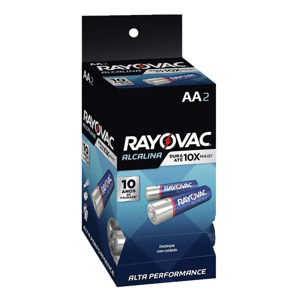Pilha alcalina aa pequena 32 peç Rayovac