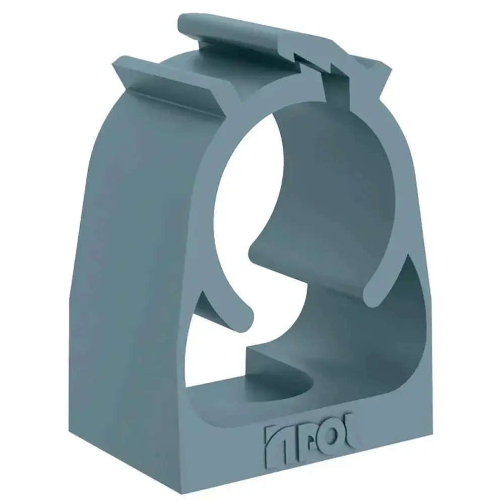 Abracadeira 1 fixador cinza Inpol — fotografia 2