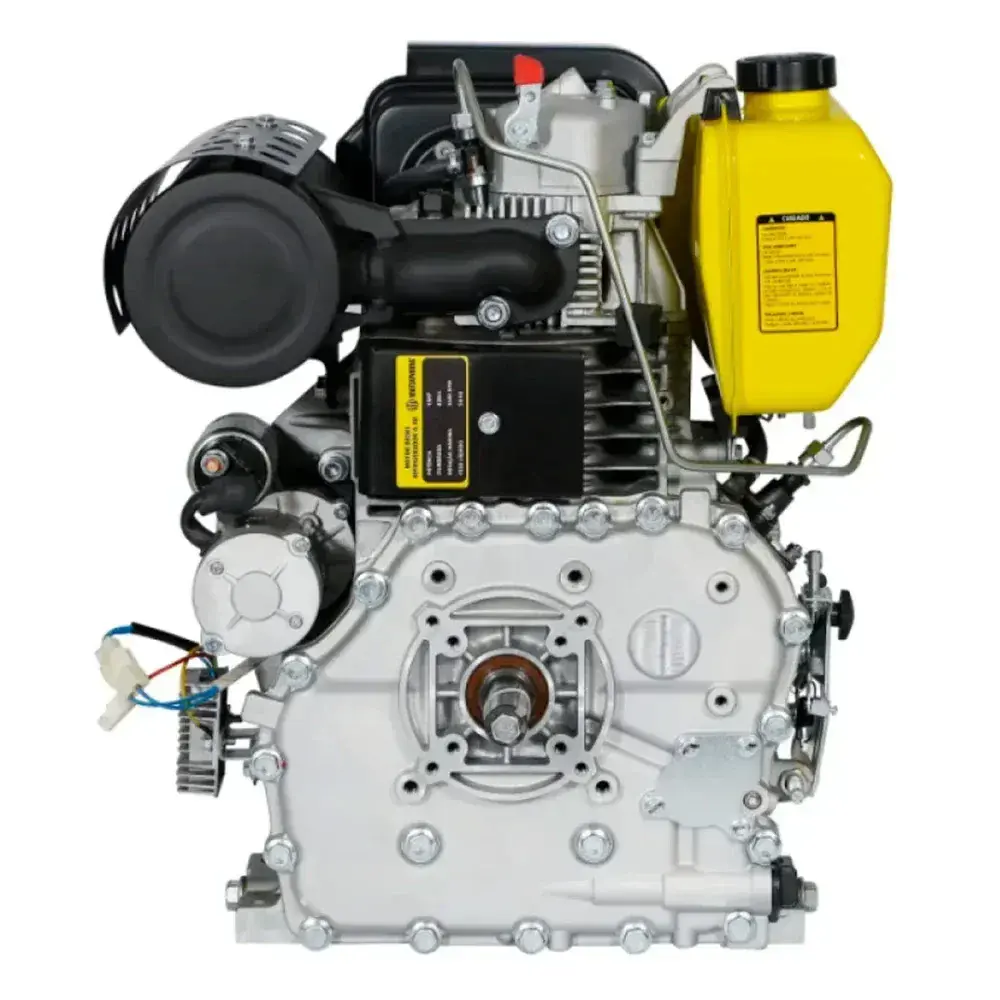 Motor a diesel 15HP com partida elétrica Matsuyama — fotografia 11