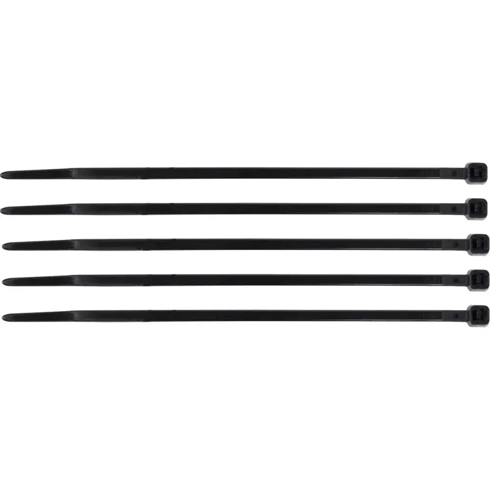 Abraçadeira de nylon 2,5X100MM preta 100 peç Worker — fotografia 6